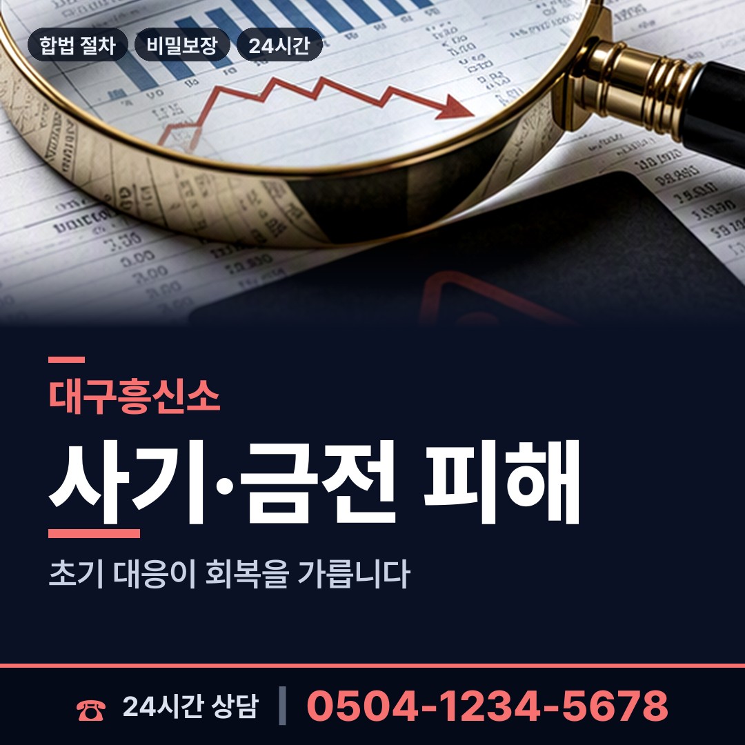 대구 내당2.3동 탐정사무소 상담 안내